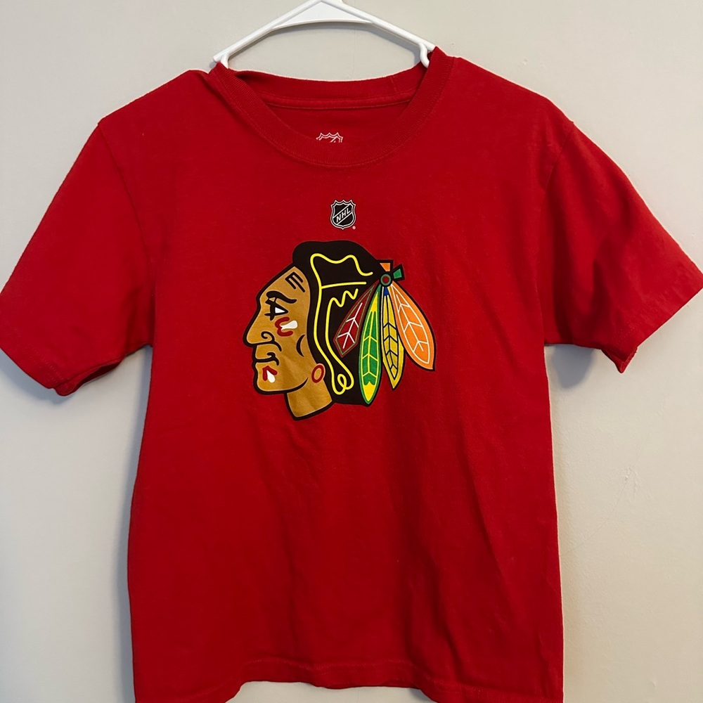 NHL Chicago Blackhawks Red Short Sleeve Tee